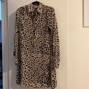 & Other Stories Cheetah Print Dress size 8